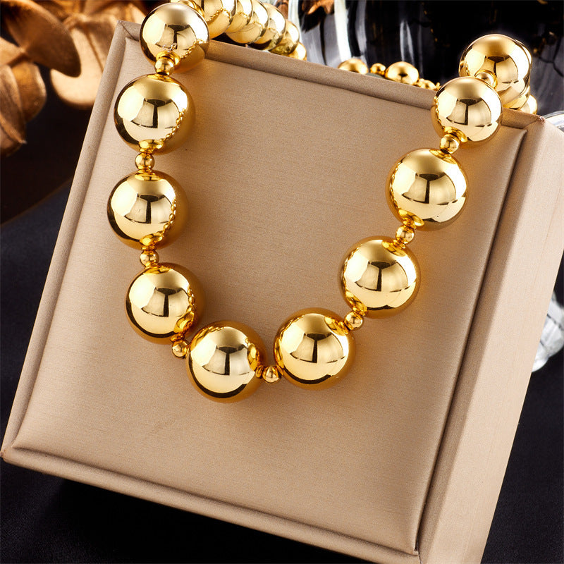 Layered Sunburst & Cross Pendant Necklace