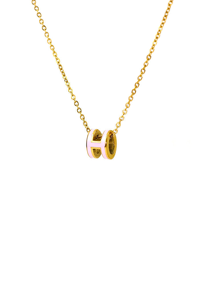 GOLDURA® H ENAMEL NECKLACE