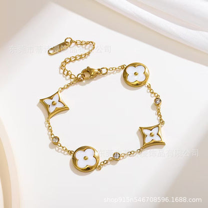 GOLDURA® L CLOVER SIGNATURE BRACELET