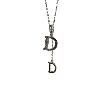 GOLDURA® DOUBLE D PAVÉ NECKLACE