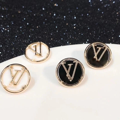 GOLDURA® LETTER SIGNATURE EARRINGS