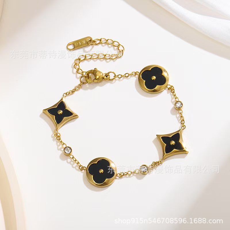 GOLDURA® L CLOVER SIGNATURE BRACELET