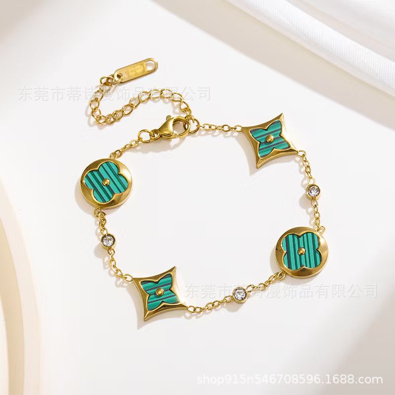 GOLDURA® L CLOVER SIGNATURE BRACELET
