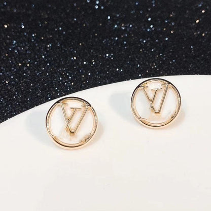 GOLDURA® LETTER SIGNATURE EARRINGS