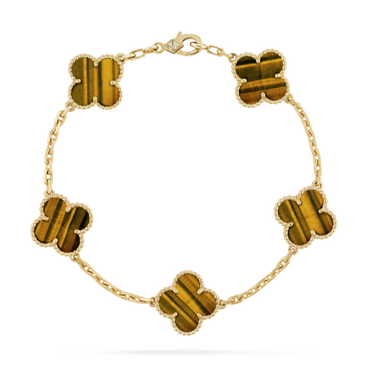CLOVER BRACELET | AMBER