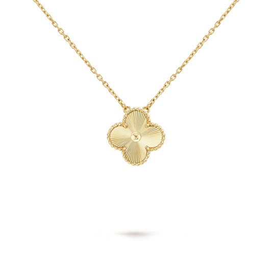 GOLDURA®  CLOVER NECKLACE | GOLD